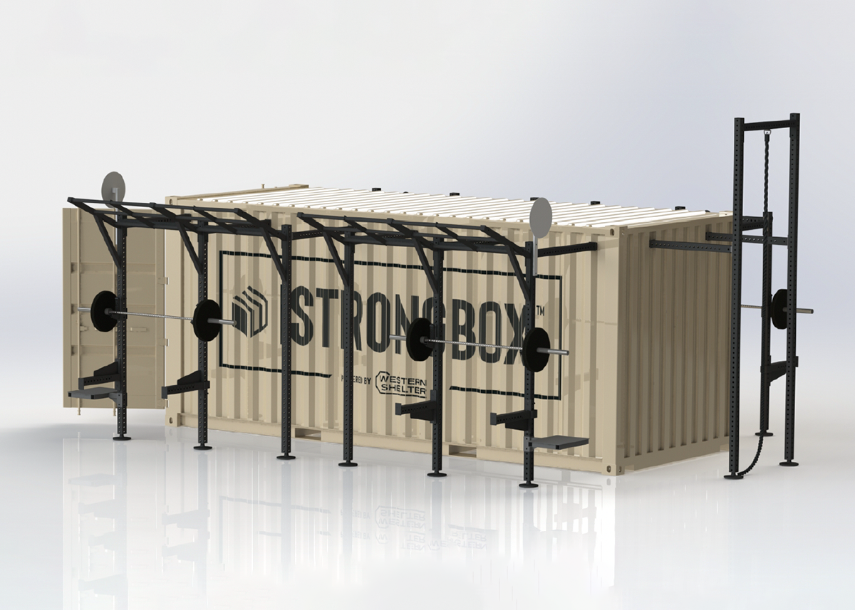 STRONGBOX FITNESS LOCKER — Western Shelter